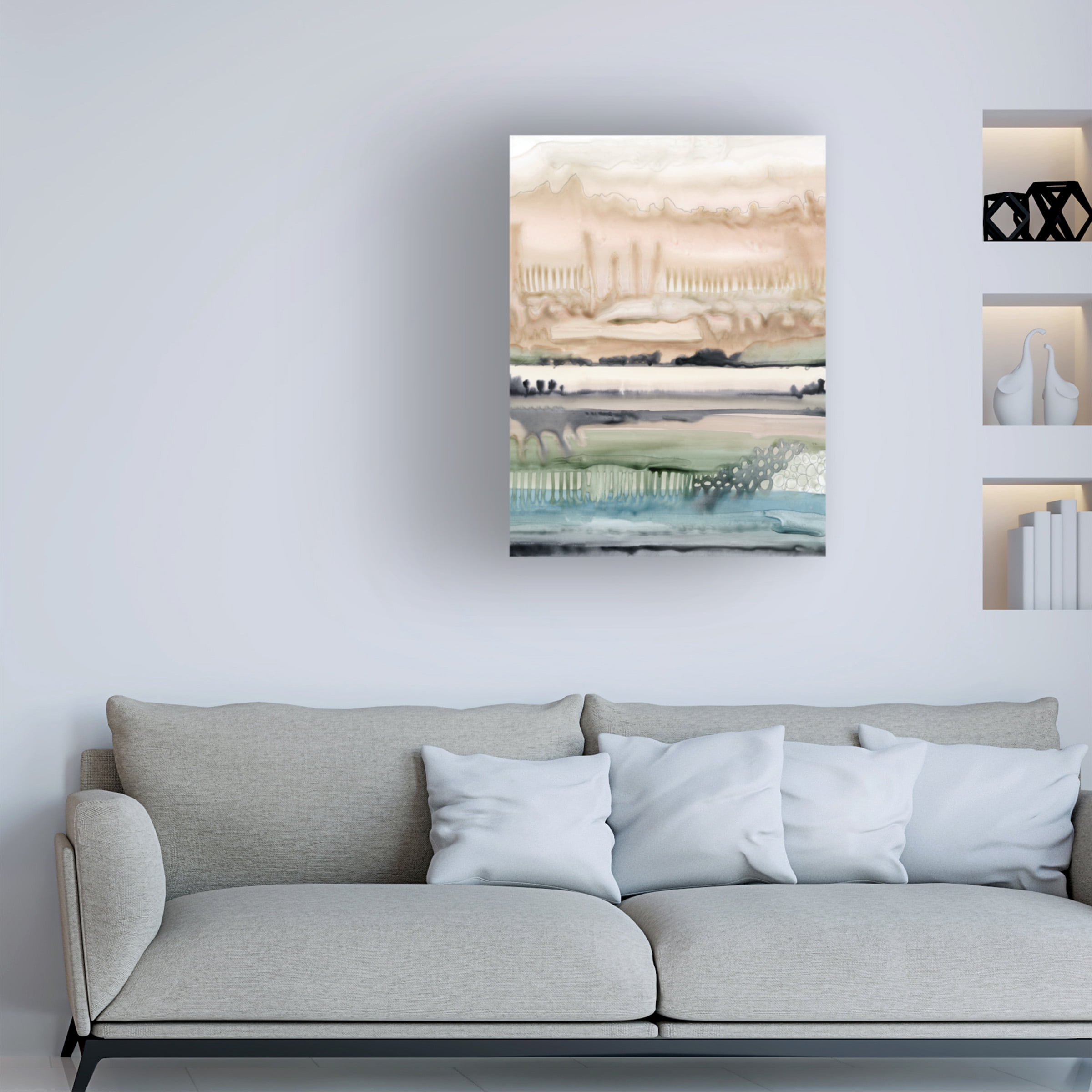 Grace Popp 'Mesa Horizon Strata II' Canvas Art