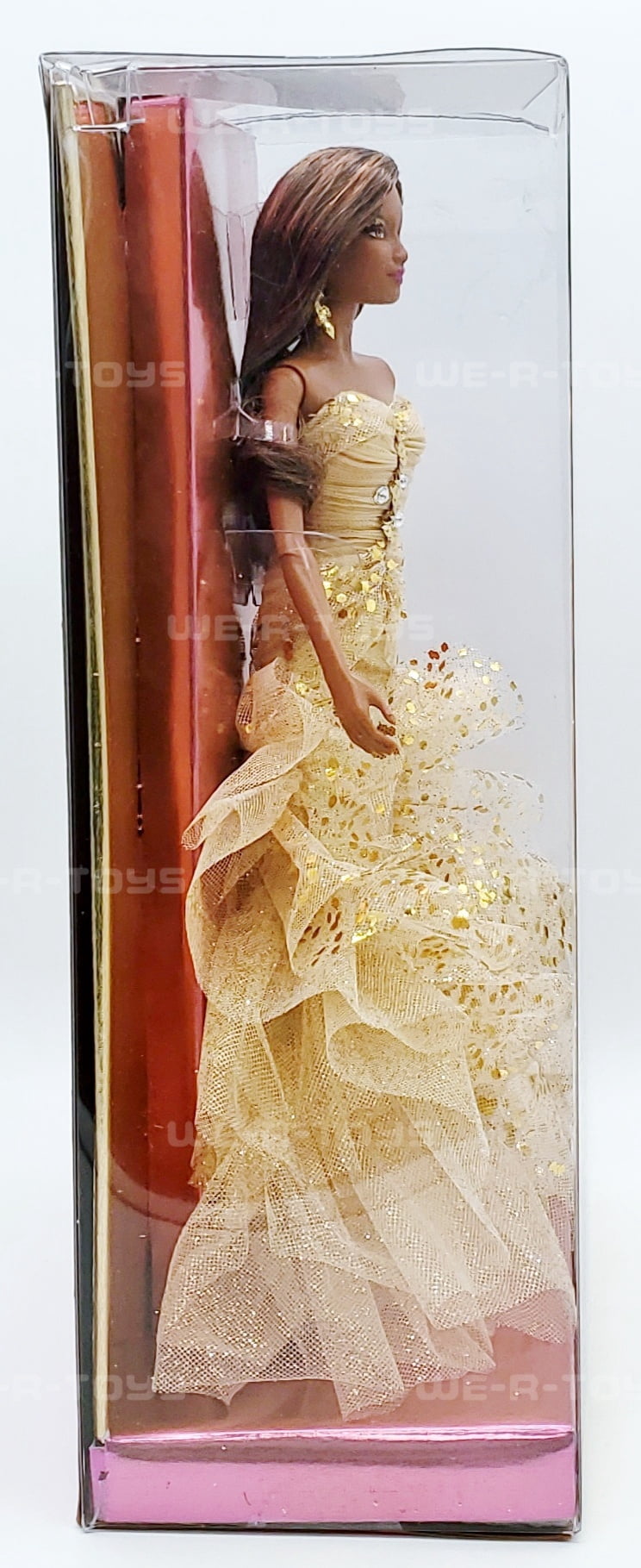 Barbie 50th Anniversary Doll, Gold Dress, Mattel 2008, #N5860, NEW