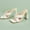 White, variant on My Order ABPWLY Women's Solid Cross Belt Sandals Summer Super High Chunky Heel Shoes Sexy Fashion Slippers