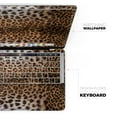 thumbnail image 4 of DesignSkinz Mirrored Leopard Hide Full-Body Skin Decal Wrap Cover for MacBook Pro 13" without Touch Bar (A1708), 4 of 9