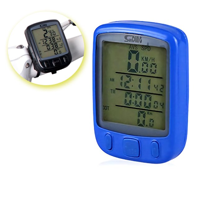 Amdohai Bicycle Speedometer Cycle Bike Computer Bicycle Odometer with Backlight LCD Display & Multi-Functions