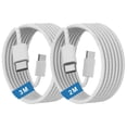 thumbnail image 1 of PinesC USB C to USB C Charger Cable [2-Pack 2M+3M] for 16 Charger Cable 60W USB C Cable Nylon Braided Type C Charger Cable Fast Charging for 15/Pro Max/Pro/Plus Switch, 1 of 5