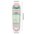 thumbnail image 3 of Owala FreeSip Insulated Stainless Steel Water Bottle with Straw for Sports, Travel, and School BPA-Free Sports Water Bottle, 24 oz, Boneyard, 3 of 8