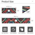thumbnail image 3 of Yayeee Faucet Mat for Kitchen Sink 14.7" Diatomite Long Splash Guard Pad, Blue Abstract Lines, 3 of 7