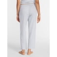 thumbnail image 4 of Joyspun Women's French Terry Knit Sleep Capri Pants, 25” Inseam, Sizes XS-3X, 4 of 6
