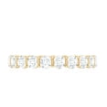 thumbnail image 5 of Rosec Jewels 2.50 CT Bar Set Moissanite Full Eternity Ring in Gold for Women, 18K Yellow Gold, US 8.00, 5 of 9