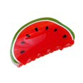 thumbnail image 1 of Watermelon Fruit Shaped Hair Claw Clip Ponytail Decor for Women Girls, 1 of 4