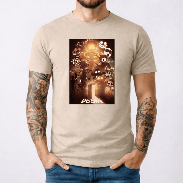 Roblox doors Toute l'Équipe Fabriqué aux États-Unis T-Shirt P-5TG