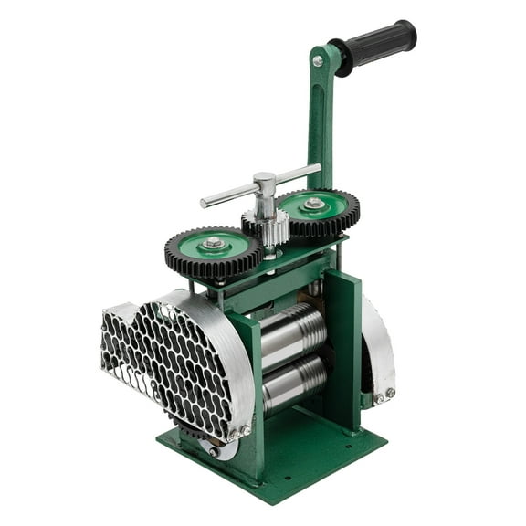 ChicHomey Wire Flat Metal Sheet Roller Tool Manual Jewelry Press Rolling Milling Machine