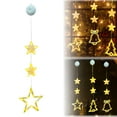 thumbnail image 2 of ZMKIAG Christmas LED Suction Cup Window Lights - Indoor/Outdoor Decorative String Lights for Tree & Home Style Holiday Decor, Battery-Operated Festive Lighting for Seasonal Display, 2 of 6