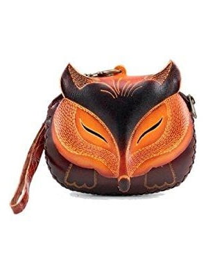 Leather fox purse Clearance