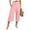 Pink, variant on UAMVSH Capri Pants for Women High Waisted Wide Leg Palazzo Trousers Cotton Linen Casual Loose Cropped Pants with Pockets