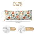thumbnail image 3 of Balery Garden Of Little Bunnies Funda Protectora para Almohada Corporal de Algodón Hipoalergénico con Cierre(55 x 21 pulgadas), Almohadas No Incluidas, 3 of 7