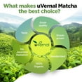 thumbnail image 3 of uVernal Organic Matcha Green Tea Powder - 100% Pure Matcha for Smoothies Latte and Baking Easy to Mix - 4oz, 3 of 5