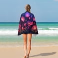 thumbnail image 4 of Watercolor Wildflowers Beach Towel, Microfiber Beach TowelsAbsorbent, Compact, Beach Blanket, Lightweight Towel for The Swimming, 4 of 7