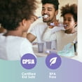 thumbnail image 5 of Brusheez Kids’ Electric Toothbrush Set - Safe & Effective for Ages 3+ - Parent Tested & Approved with Gentle Bristles, 2 Brush Heads, Rinse Cup, 2-Minute Timer, & Storage Base (Prancy the Pony), 5 of 8