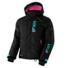 FXR Charcoal Heather Sky Blue Electric Pink Youth Fresh Jacket Thermal - 10 210419-0653-10