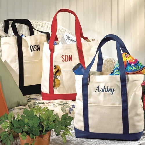 Personalized Canvas Tote Bag