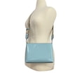 thumbnail image 4 of Tory Burch Women's 156480 Blake Patent Swingpack Smooth Leather Crossbody Shoulder Bag (Angel Blue), 4 of 5
