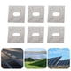 thumbnail image 4 of Hoja Dirora de Conexión A Tierra de PV, Junta PV Condora PV Acero inoxidable 100pcs Instalación Fácil para Protección de Rayos, 4 of 7