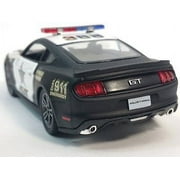5 Kinsmart 2015 Ford Mustang GT Police Car 1:38 Diecast Model Toy Cop Car