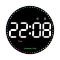 thumbnail image 1 of Reloj de pared digital LED Reloj electrónico con control remoto Pantalla de retroiluminación automática Reloj despertador colgante Reloj de pared, 1 of 8