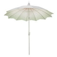 thumbnail image 2 of Mondawe 9FT Pagoda Style Straight Patio Umbrella, Green Gradient with LED Lights & Push Button Tilt, 2 of 4