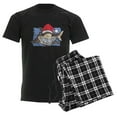 thumbnail image 6 of CafePress - Christmas Shark Pajamas - Men's Dark Loose Fit Cotton Pajama Set, 6 of 7