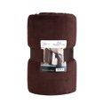 thumbnail image 7 of Mainstays Super Soft Plush Oversized Couch Throw Blanket, Brown, 50 x 72 in, 7 of 7