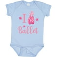 thumbnail image 3 of Inktastic I Love Ballet Girls Baby Bodysuit, 3 of 5