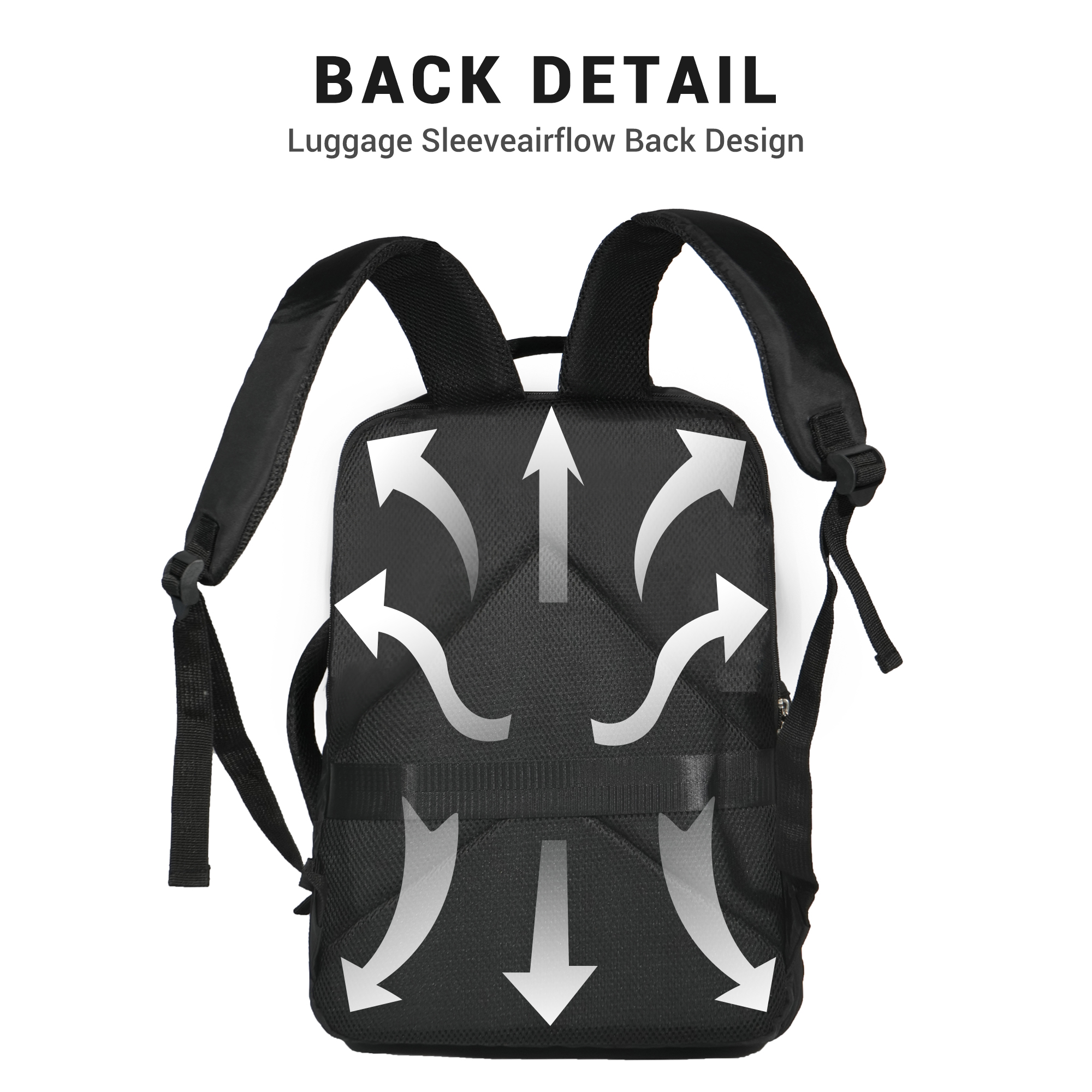 Travelhouse 35L Travel Backpack with Packing Cubes photo 3