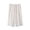 White, variant on Men's Harlan Cotton Cropped Linen Trousers - Elastic Waist Loose Fit Summer Casual Pants with Adjustable Waistband