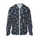 thumbnail image 1 of Balery Sailboat And Seagull Sudadera ligera de manga larga con capucha y protección solar UPF 50+ para hombre y mujer, ideal para pesca y running-Medium, 1 of 7