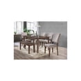 thumbnail image 2 of Best Master Furniture Mindy Bench Only Mindy Transitional Antique-Style Natural Oak Dining Room Bench, 2 of 5