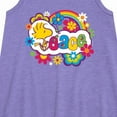 thumbnail image 2 of Peanuts - Peace Floral & Colorful Woodstock - Toddler & Youth Girls A-line Dress, 2 of 5