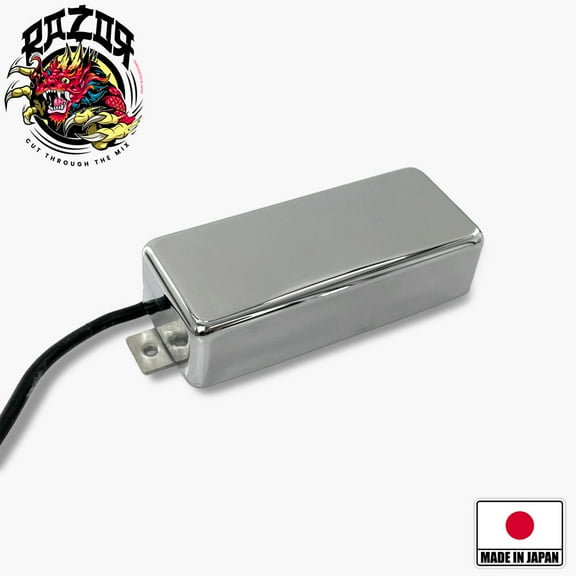 Razor® Faiabakkā Fire Bucker Mini-Humbucking Pickup for Gibson Firebird® - Chrome