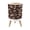 Color 4, variant on Small Trash Can with Lid Detailed Fish Swimming Dark Patterned 1.8 Gallon Dog Proof Trash Can Round Garbage Can Waste Bin Wastebasket for Bathroom Bedroom Living Room