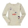 thumbnail image 1 of Camiseta gráfica Gymboree Girls Puppy Tricks, marrón, 6-12 meses, 1 of 1