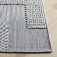 thumbnail image 3 of SAFAVIEH Milos Quintella Geometric Indoor/Outdoor Area Rug, Grey, 8' x 10', 3 of 8