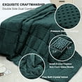 thumbnail image 2 of Alomidds Weighted Blanket for Adults (60"x80",15lbs Queen Size - Green), Cooling Breathable Soft and Comfort Minky, Heavy Blanket with Glass Beads, 2 of 5