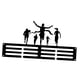 thumbnail image 5 of Colgador de medallas para pared, resistente y multifuncional, para corredores de carreras deportivas. Estilo B, 5 of 7