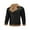 Black, variant on The Hottest Gifts Ofreoo Men's Winter Coats Thickened Solid Color Long Sleeved Stand Up Collar Pocket Jacket