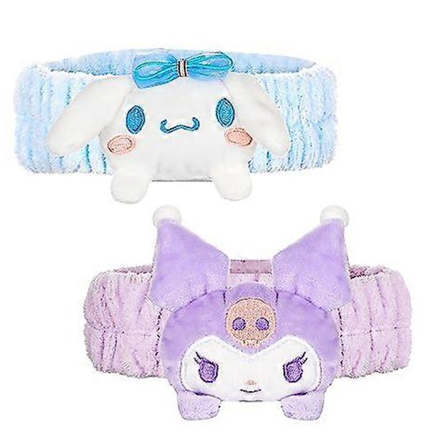 lindas diademas para lavarse la cara, linda diadema de felpa Linda diadema elástica de SPA para maquillaje Diadema para lavarse la cara Envoltura para el cabello de SPA Diadema para damas y niñas