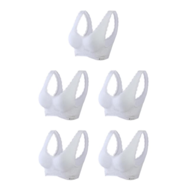 Qarigey Bralette sexy y transpirable para mujer Fashionistas Sujetador de nailon sin costuras para mujer Sujetador sin costuras Push Up Type2 NO2