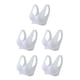 thumbnail image 1 of Sujetador sin aros Qarigey sexy para mujer Blanco XXL, 1 of 6