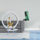 thumbnail image 2 of Figura De Niña, Estatua De Mujer, Centro De Mesa, Dormitorio, Regalo Para Lectores, Estantería, Escultura Abstracta De Estilo Rústico, Decoración Versátil, Estatua De Cabeza De Isla De, 2 of 8