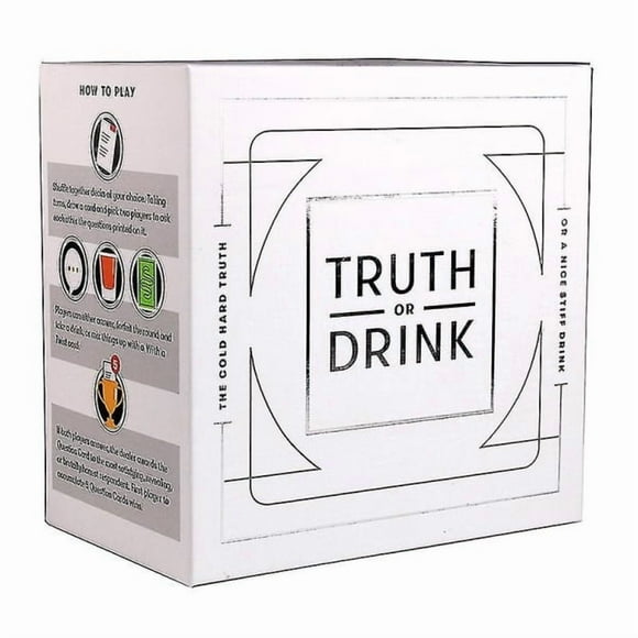 Truth or Drink Game Card Board Game Fun Funny Quiz Party