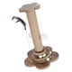 thumbnail image 3 of Cat Scratching Post Vertical Sisal Scratching Pole Claw Grinding Anxiety Reduction Kitten Post Scratcher Toys Set, 3 of 3