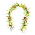 thumbnail image 1 of 6.23 pies Pascua guirnalda Artificial Spring Garland Decoración del hogar Ornamento colgante para chimenea de gabinete Estante de vacaciones de jardín Estilo C, 1 of 8