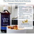 thumbnail image 5 of Rx Vitamins Ultra EFA Omega 3 Fish Oil for Dogs & Cats - Promotes Heart, Brain, and Joint Health with Vitamin E, Biotin, and Zinc - Liquid Fish Oil for Itch Relief & Dog Shedding - 16 oz, 5 of 11
